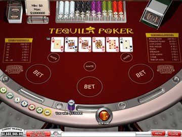 Kāršu spēle Tequila Poker