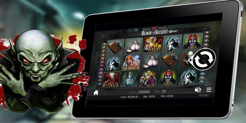 HTML5 leidžia juo mėgautis visuose jūsų įrenginiuose Blood Suckers lošimų automatas HTML5 leidžia juo mėgautis visuose jūsų įrenginiuose