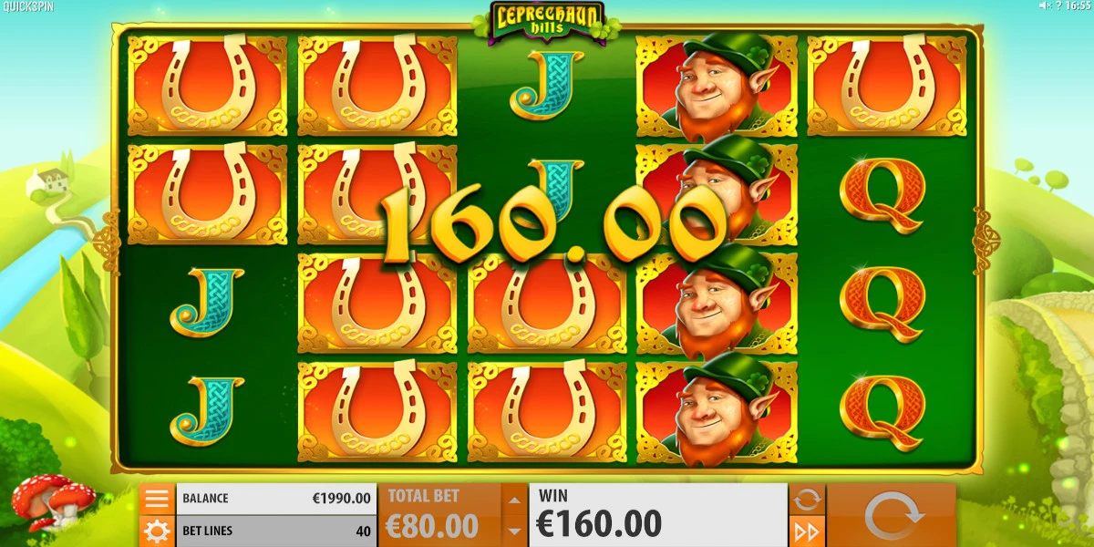 Leprechaun Hills spēļu automātu laimesti