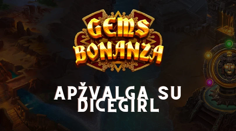 gems bonanza pārskats ar dicegirl