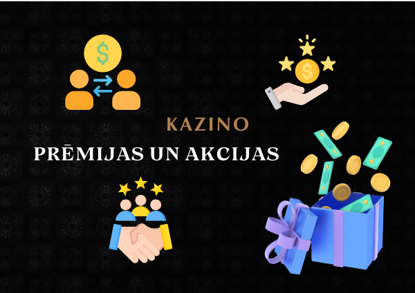 Kazino Prēmijas un Akcijas – To Veidi un Salīdzinājums