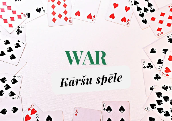 Kazino kāršu spēle War