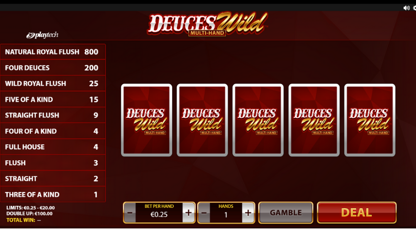 video-poker-deuces-wild