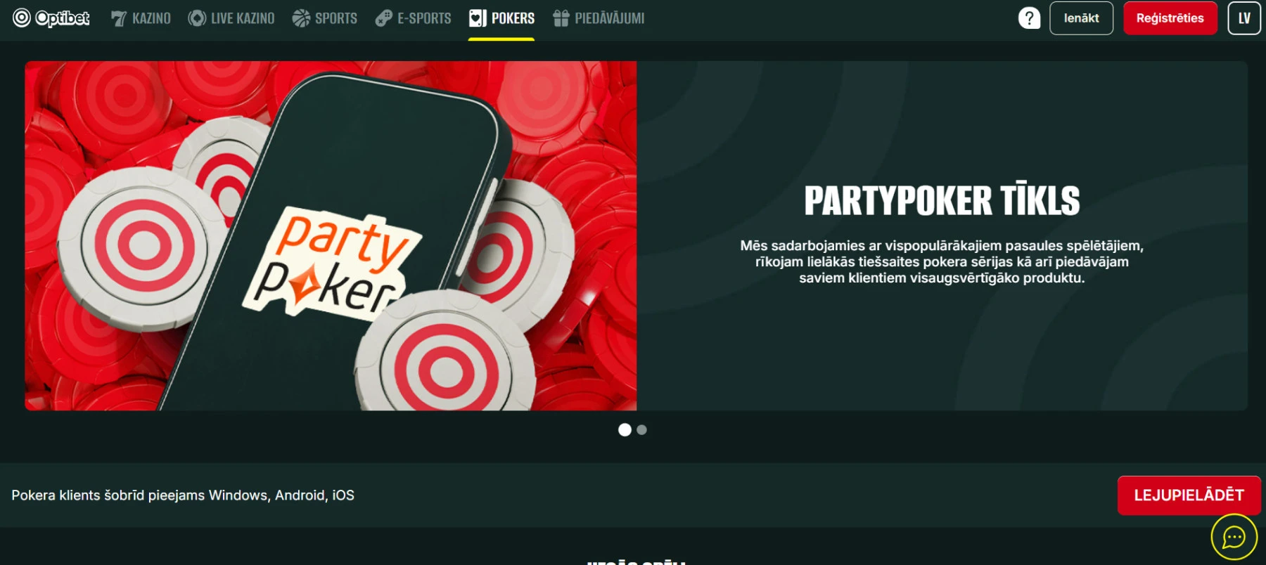 Pokers online Optibet-pokers-online