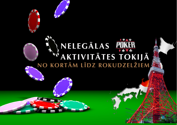 Nelegālas pokera aktivitātes Tokijā: aizturēti trīs Ķīnas pilsoņi