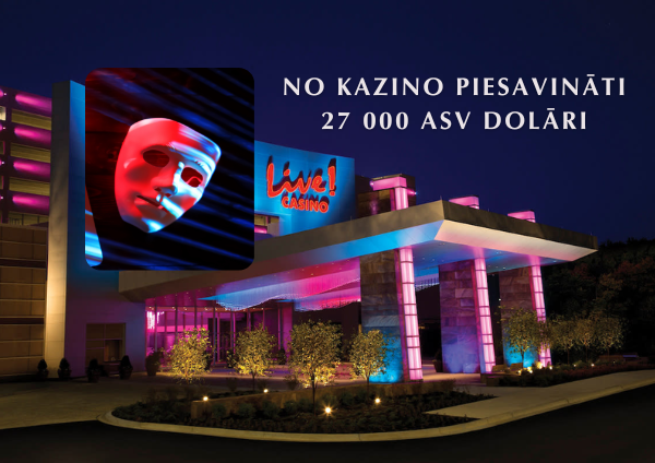 VIP saimnieki krāpnieciski piesavinājās $ 27 000 no kazino