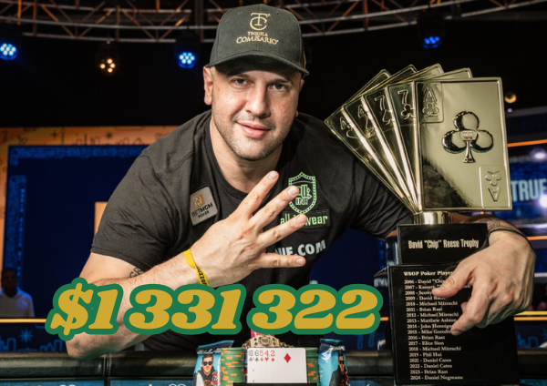 Michael Mizrachi iegūst $1 331 322 prestižajā $50 000 Poker Players Championship