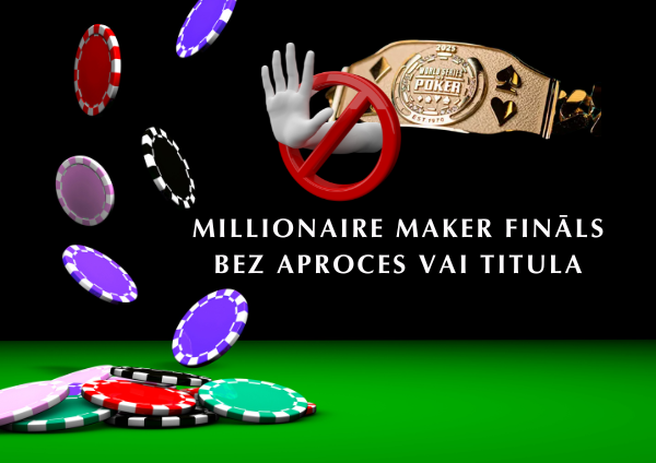 Millionaire Maker fināls bez aproces vai titula