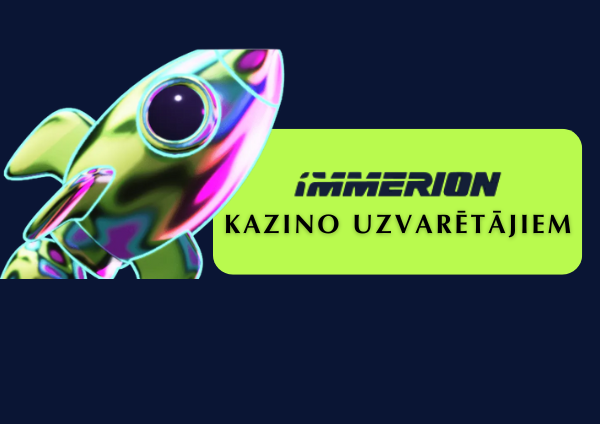 Immerion – kazino, kas radīts uzvarētājiem