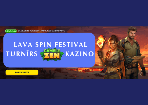 Pievienojies Lava Spin Festival Gamblezen kazino