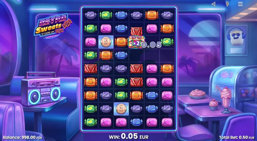 Retro Sweets retro-sweets-spelu-automats