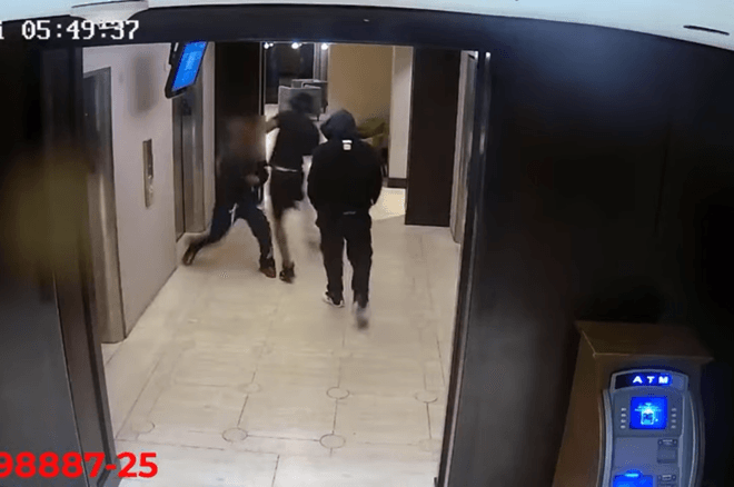 Videonovērošanas foto ar spēlētāja aplaupīšanu speletaju-aplaupisana