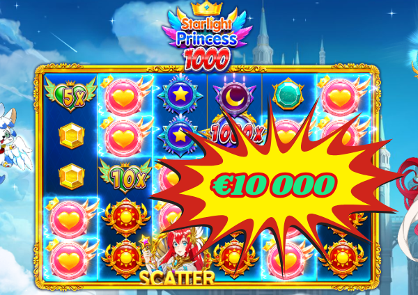 Starlight Princess 1000 nodrošina 12 500x laimestu Irwin Casino
