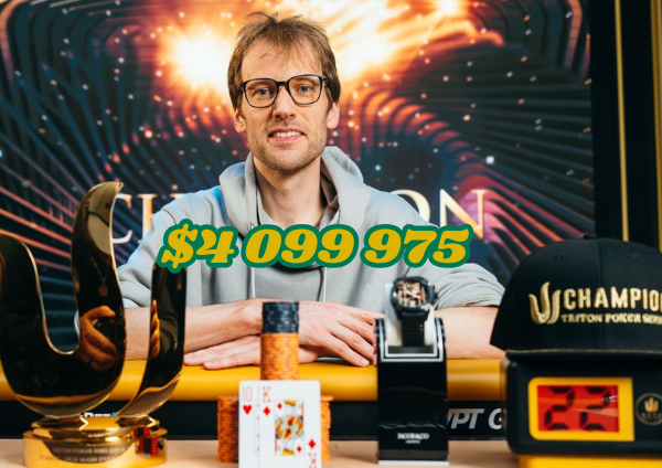 Christoph Vogelsang uzvar Triton Poker galveno turnīru