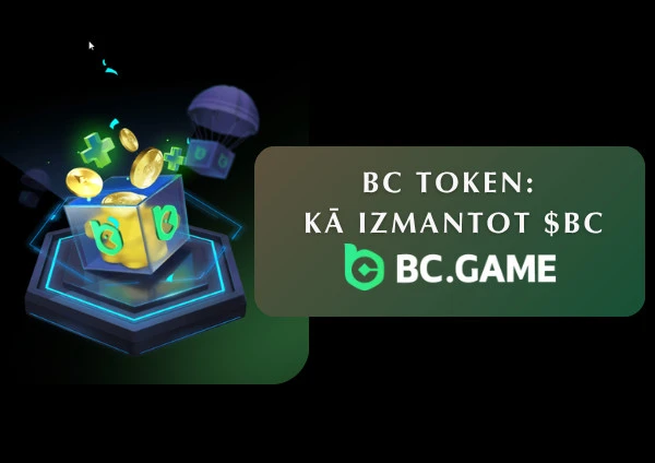 BC Token kā izmantot $BC BC.Game kazino