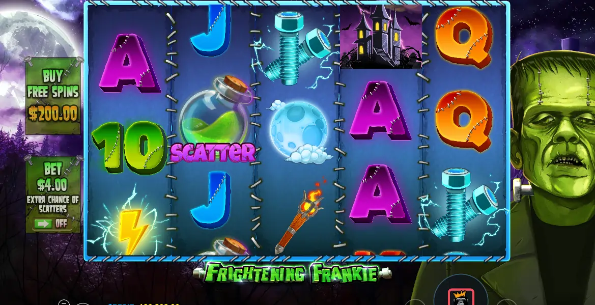 Frightening Frankie Frightening-Frankie-spelu-automats