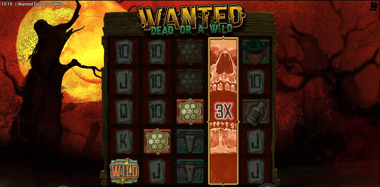 VS simboli Wanted-Dead-Or-a-Wild-vs-simboli