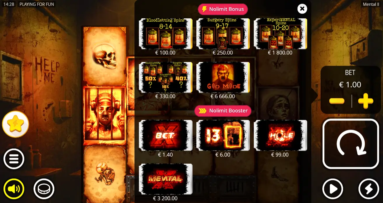 Bezmaksas griezieni un bonusa raundi mental-2-bonusa-raundi